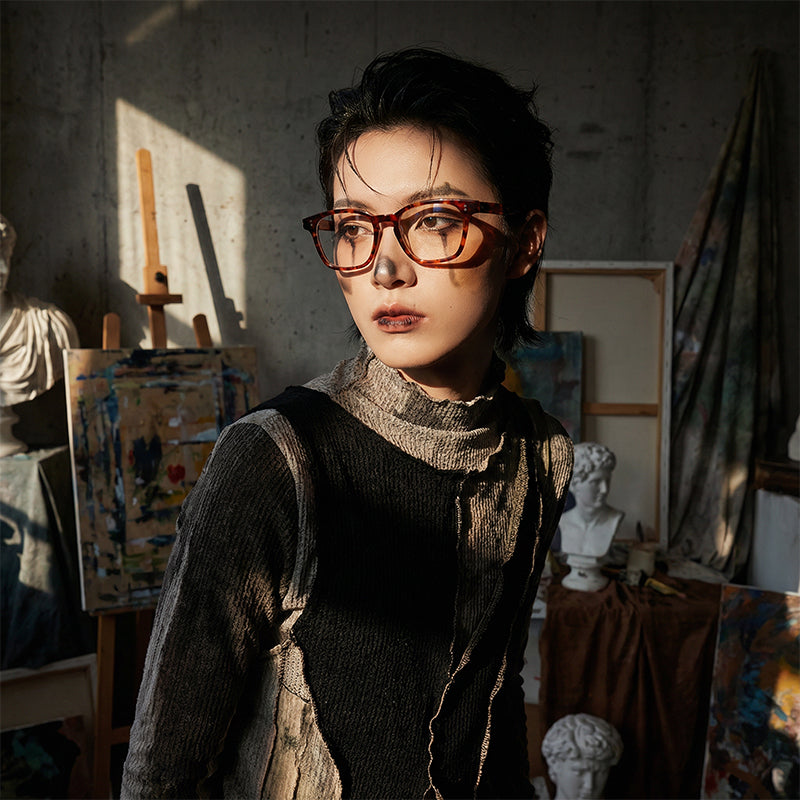 Model wearing eyewear