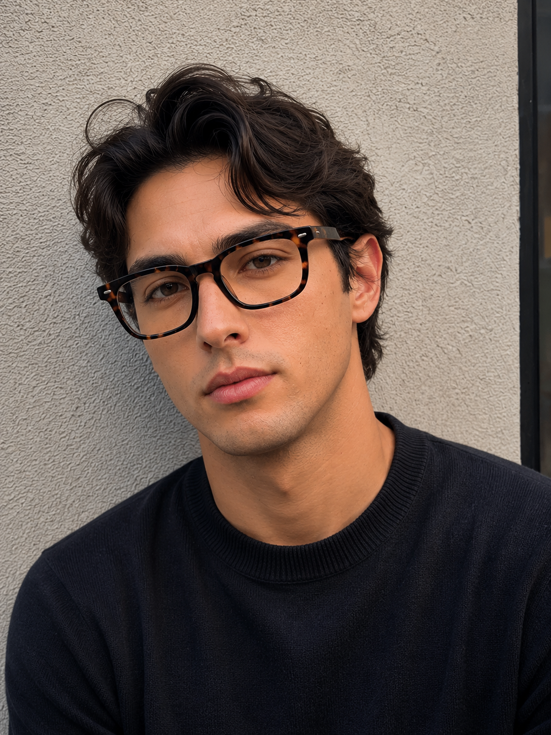 Model wearing eyewear