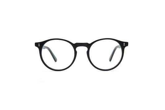 Classic round-frame optical glasses