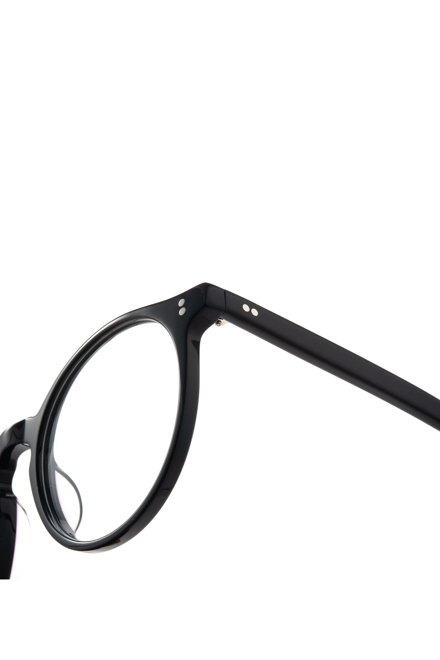 Classic round-frame optical glasses
