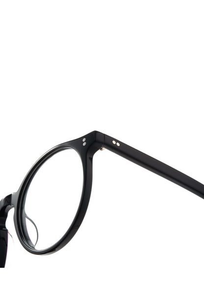 Classic round-frame optical glasses